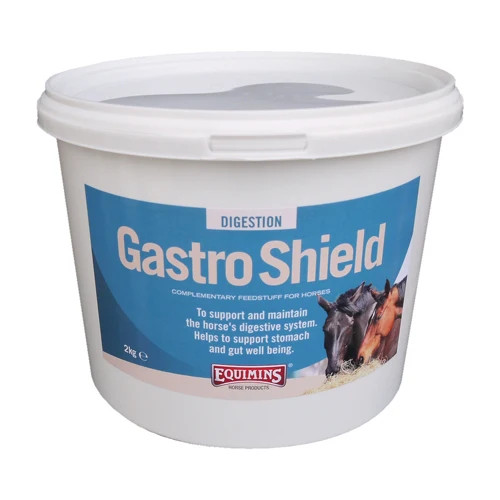 Gastro Shield is a supplement to support delicate or sensitive digestive systems in horses. It contains a very comprehensive blend of proven ingredients to support and maintain a natural acid balance. There are a further eight other natural ingredients to support the cell wall mucosa of the stomach.