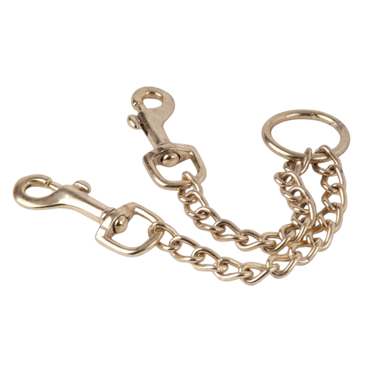 Rhinegold Small Brass Newmarket Coupling Chain