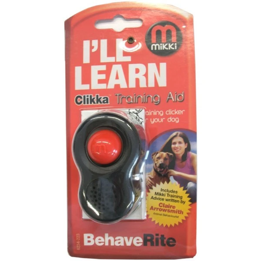 Use alongside other training products to reinforce positive behaviour with a well timed click and a treat!