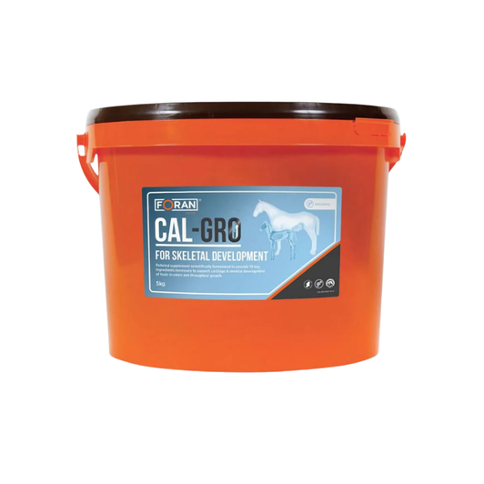 A pelleted supplement scientifically formulated to 10 key ingredients necessary to support cartilage and skeletal development of foals in-utero and throughout growth. Use for all broodmares to support optimal foetal development, mares that struggle to do their foals well, maiden or older mares, lactating mares to enhance the nutritional content of milk, foals that may be genetically predisposed to OCDs or physitis, and top-heavy foals needing extra nutritional support. Ideal for in-foal mares, lactating broodmares, foals and youngstock. Contains: calcium & phosphorus in the ideal ratio of 2:1 to optimise bone development, chelated copper & zinc which is vital throughout pregnancy to maximise the foal's own stores, silicon which is a?bioavailable source of silica, a critical component to maintain healthy bones,?tendon and ligaments, vitamin D necessary for the absorption of calcium and phosphorus, vitamin K ? to support bone formation and mineralisation, manganese required for synthesis of chondroitin sulphate and therefore important for healthy joints, and lysine & methionine which is essential for the formation of collagen, a key structural protein in bones. The Strict Anti-Doping Formulation Ensured (S.A.F.E) marks this product as free from prohibited substances and safe for use in competition and racing horses.