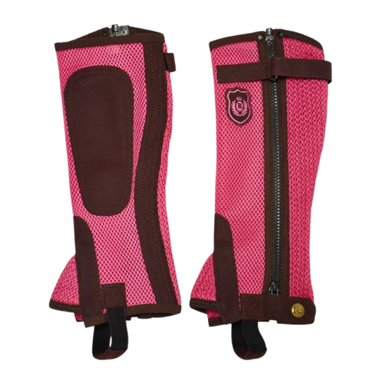 Rhinegold Lightweight Mesh Children's Gaiters/Half Chaps