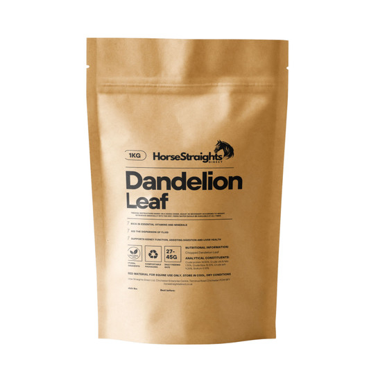 Dandelion leaves are rich in essential vitamins and minerals, including vitamins A, C, and potassium, which support overall health and vitality in horses.