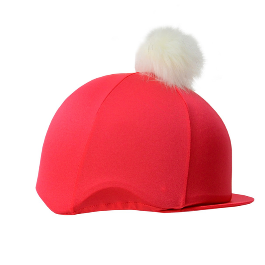 Complete your festive riding outfit with thIs Santa hat cover. Designed to fit over most riding helmets, this red and white cover adds instant Christmas cheer while maintaining a secure fit. Ideal for festive rides, competitions, or fun yard days.