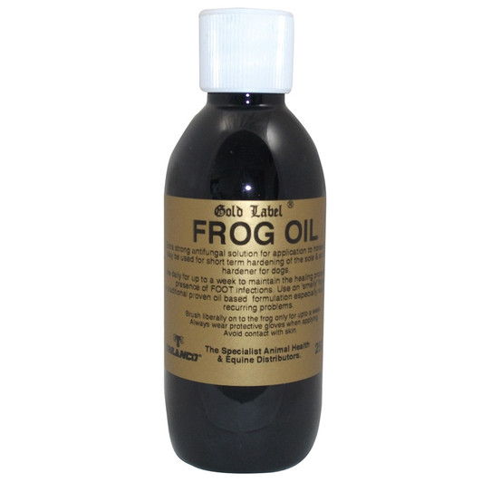 An extra strong anti-fungal solution for application to horses' frogs. It should be used daily for a period of up to a week to maintain the healing process in the presence of thrush infections.