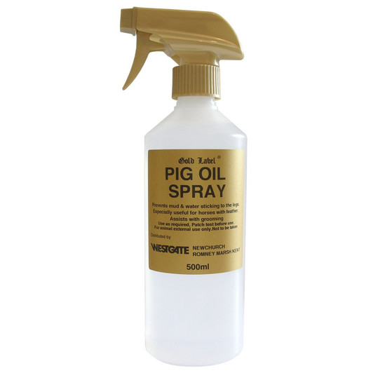 An easy way to apply Pig Oil to those horses and ponies that are not upset with using a spray head. A handy and easy application of this old recipe.