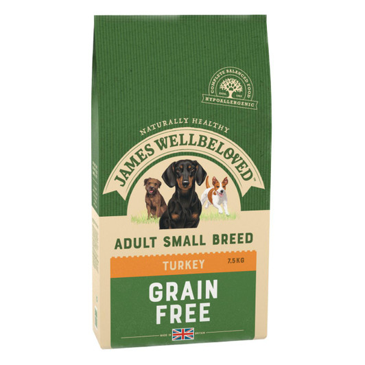 This James Wellbeloved food taken a handful of nature's nourishing ingredients and combined them with flavourful turkey for highly digestible, quality protein. Vitamins and minerals have been added to keep you're pets happy, healthy and full of life.
