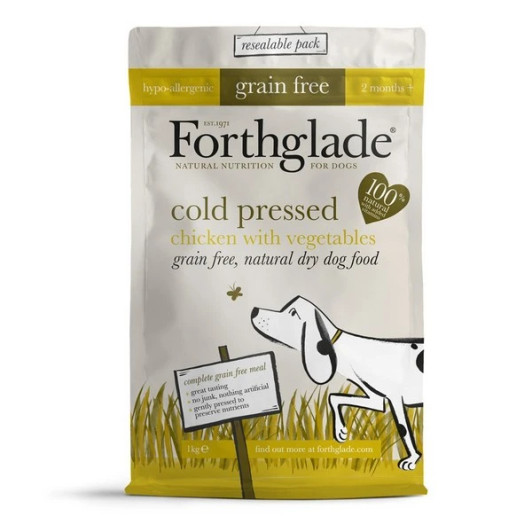 Forthglade Cold Pressed Dry Dog Food Chicken Grain Free