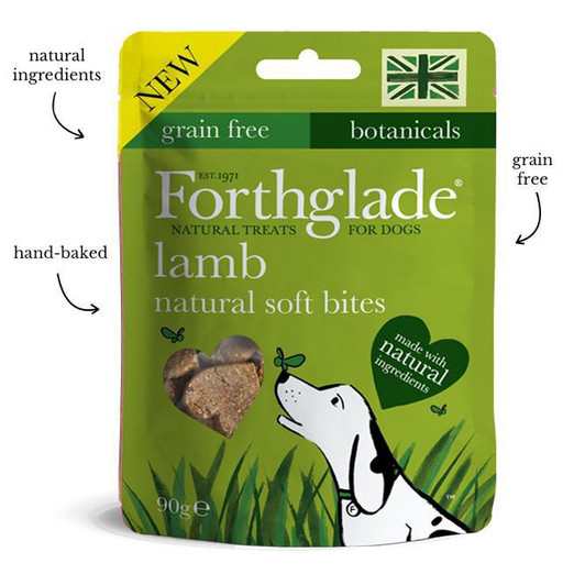 These soft bite treats are packed full of flavour that are sure to get the tail-wag of approval from your four-legged friend. These grain free, natural softer treats are the ideal high reward treat for your canine companion. Each individual treat can be easily broken in two for smaller dogs, or just to make them last longer.