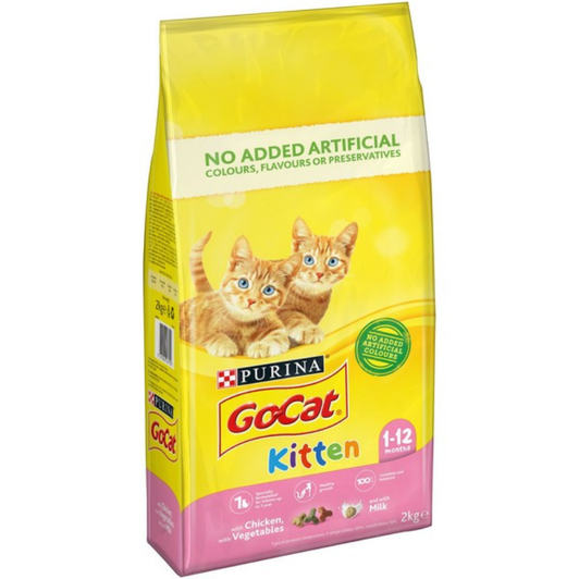 Go Cat Complete Kitten Chicken Carrots and Milk