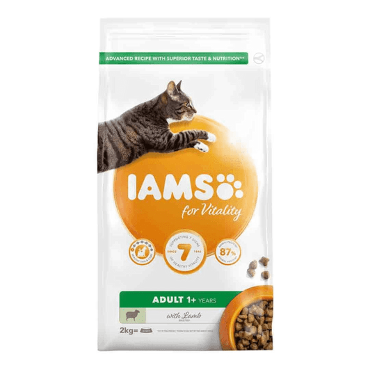 Iams Vitality Adult Cat Food Lamb