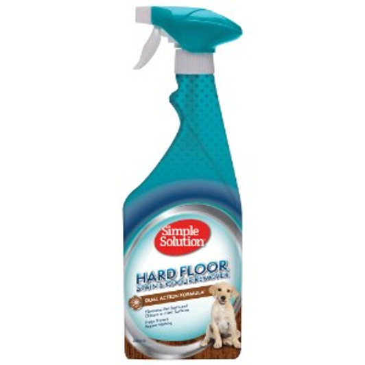 Simple Solution Stain and Odour Remover for Hard Floors 750ml is a specifically formulated solution to remove stains and odours from hard floors.

It is safe to use on a variety of hard surfaces such as linoleum, vinyl, sealed wood, marble, brick and ceramic tile.

Simple Solution Hard floors Stain and Odour Remover works great on both new and old problem areas in the home and will permanently remove stains and odours caused by dirt, vomit, urine and faeces and other unwanted stains and odours.