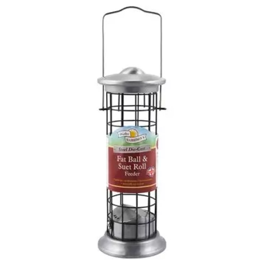 Premium quality stylish die-cast aluminium feeder, in attractive silver colour finish. Manufactured from strong metal components. Durable, weather resistant. Easy to fill and clean.