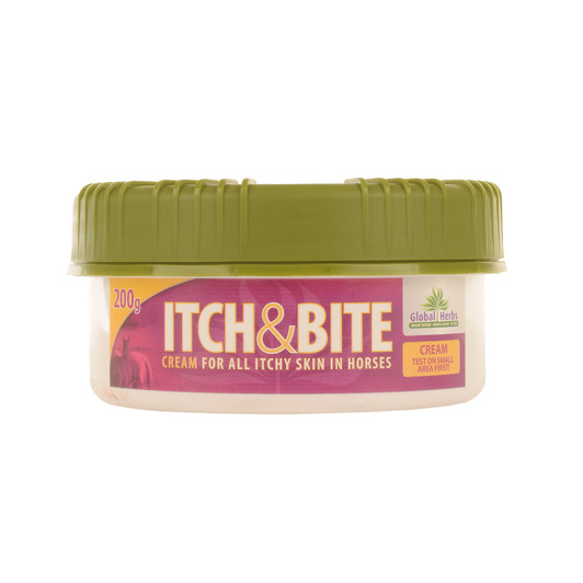 (Itching is a normal part of life and this cream is an ideal way of maintaining normal function in such situations) We have now combined our ideas for Itch Cream and Bite Cream to create one product that performs both functions equally well. This combination cream is for all itching horses whether they have been bitten or not. Use this cream on specific itchy spots or on large areas with care. For use over large areas water can be added to make it easier to spread evenly in a thin layer. In summer use at the base of the dock or on the crest.