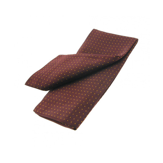 A jacquard woven, self-tie stock made from 100% polyester. Designed in different colours to complement your jacket. Includes a buttonhole to attach to a shirt.