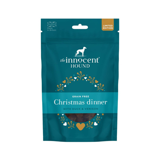 The Innocent Hound Christmas Dinner Feast with British Duck & Venison