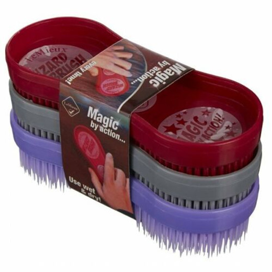 An amazing little brush that cleans like 'magic' wet or dry, especially in those hard to get places! Removes mud, sweat and loose hair with ease. Ideal for small hands.
3 brushes in each pack. An amazing little brush that cleans like 'magic' wet or dry, especially in those hard to get places! Removes mud, sweat and loose hair with ease. Ideal for small hands.
3 brushes in each pack.