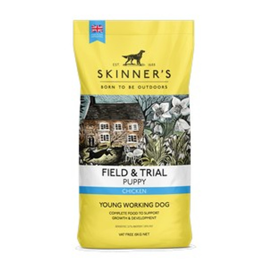 Field & Trial Puppy. With a balance of essential nutrients for healthy growth and development. It's perfect for pups with sensitivities and ideal for bitches during and after pregnancy,