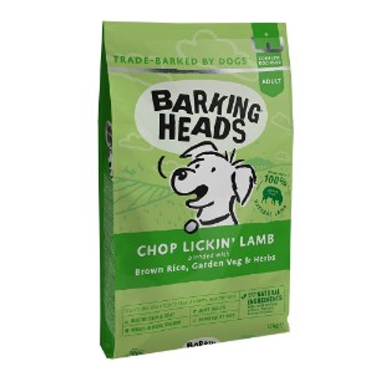 Barking Heads Chop Lickin’ Lamb is made with 100% natural grass-fed lamb. This super yummy adult dog recipe is made using only the best quality, natural ingredients. Approved by vets, Chop Lickin’ Lamb is great for skin and coat and contains added joint support too. Blended with a seriously tail-wagging combination of garden veg and herbs, this lamb lunch isn’t called “chop lickin’” for nothing!