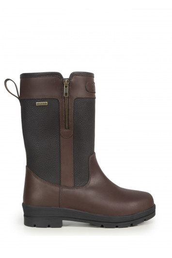 Perfect for all types of country pursuits, the new Abruzzo boot from Brogini is a mid-calf high boot, making it ideal for wearing with jeans, tights, leggings and breeches.


The foot is lined with a soft micro-fibre for warmth, the calf is lined with a moisture wicking mesh and the whole boot is lined with a waterproof membrane up to the zipper for comfort in wet and rainy conditions.