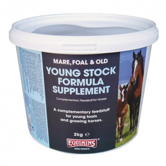 Young stock supplement is a superb combination of important vitamins, minerals and trace elements. Combined with this are very high levels of Saccharomyces Cerivisiae for efficient fibre digestion. Feeding this supplement will give every young horse the best possible start in life to make it grow into a fit, well muscled individual.

A complementary feedstuff for young foals and growing horses.

Young stock supplement has been thoroughly researched and developed to provide the most advanced nutrition for the modern young growing foal.