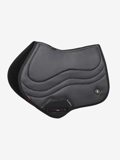 Without doubt the most breathable and lightweight saddle pad from the LeMieux collection. Multi layered micro-mesh gives a high compression factor offering shock absorption without the bulk. An additional layer of blast foam is integrated into the 3D mesh covering the weight bearing areas under the saddle meaning a half-pad is not required. This reduces the layering and therefore heat build-up under the saddle.
 

The hundreds of individual cells that make up the 3D mesh each contain four perforations for the rapid dissipation of heat, enhancing air flow and the wicking effect across the whole surface area of the saddle pad. The inner lining is 100% natural Bamboo which is exceptionally soft, friction free and known for its heat and sweat management properties
 

An ideal pad for use in hot and humid conditions or for horses that generally sweat a lot during work.