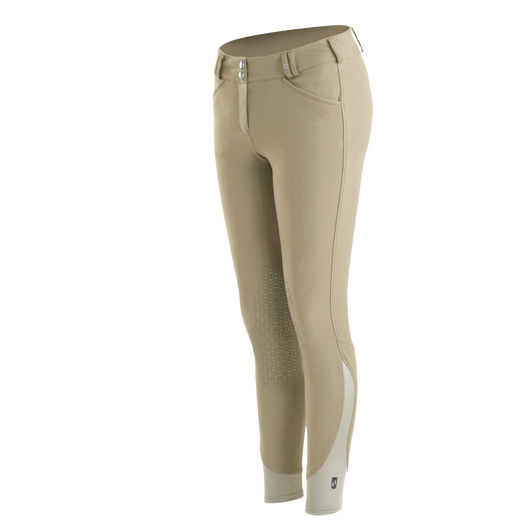 Tredstep Nero II Knee Patch Breeches introduces a fantastic new fabric with the incorporation of Meryl Actisystem™, a new complete system of innovative fibers; resistant, protective, lightweight and breathable. Designed for quick-drying and exceptional comfort during any athletic activity. Using a four way performance stretch fabric and crafted around our signature motion fit pattern ensures total freedom of movement when riding.
Meryl® Actisystem fabric technology, Lightweight and water resistant fabric, Breathable and moisture wicking, drying 3 times faster than cotton, Mid Rise, Front Zip, Knee Patch Silicon on fabric, Front Slanted pockets, Integrated cuffs (no Velcro).