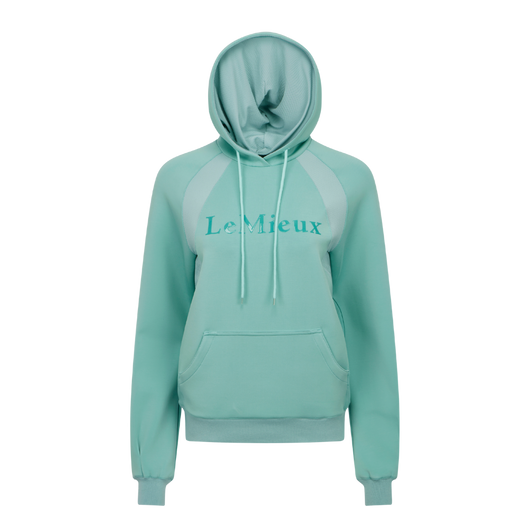 Make layering a breeze in this easy, lightweight popover hoodie.
Mesh panels offer extra airflow and breathability when you want a light layer with a hood, without building up too much heat.
Super wearable and flattering, it's ideal for laying under a waterproof or light coat for unpredictable transitional weather. A subtle print LeMieux logo on the chest confers quality that whispers, not shouts. Make layering a breeze in this easy, lightweight popover hoodie.
Mesh panels offer extra airflow and breathability when you want a light layer with a hood, without building up too much heat.
Super wearable and flattering, it's ideal for laying under a waterproof or light coat for unpredictable transitional weather. A subtle print LeMieux logo on the chest confers quality that whispers, not shouts.