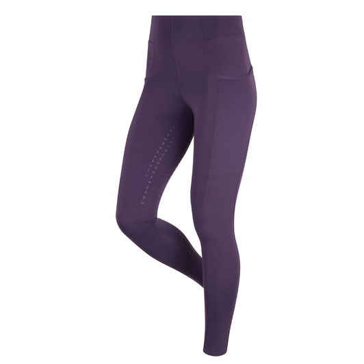 Get comfy in the saddle with our new Naomi Pull On Breeches.

Made from a stretchy, seamless fabric with a supportive elasticated waistband, you'll experience a full range of movement whether you're riding, walking the dog or mucking out the stables.

The tapered lower leg design allows you to easily pull on socks or riding boots without the fabric bunching up and causing discomfort. And for extra grip and security in the saddle, there's a stylish full silicone pattern on the seat.

Plus, they wouldn't be complete without our signature LeMieux branding. Show it off with pride.