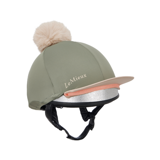 LeMieux Classique Pom Hat Silk Rosemary