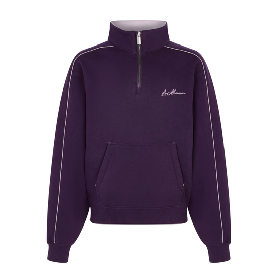 LeMieux Young Rider Kate Quarter Zip Sweat Juniper/Lilac
