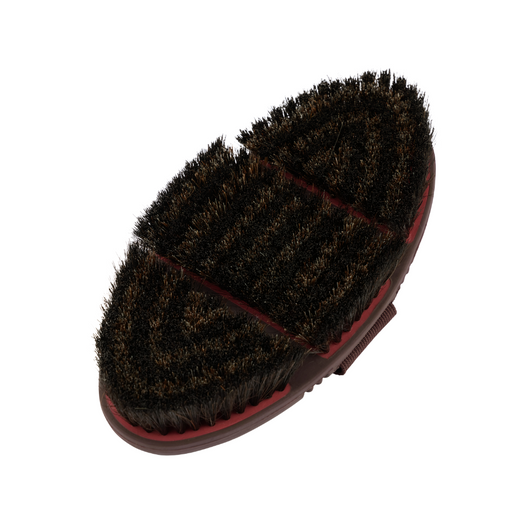 LeMieux Flexi Horse Hair Body Brush Cranberry