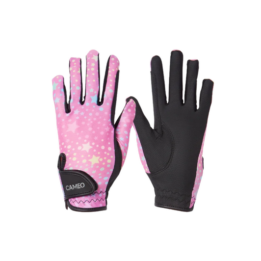 Cameo Equestrian Junior Zest  Star Collection Riding Gloves