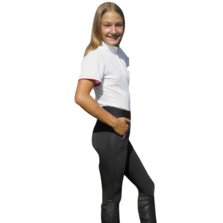 Rhinegold Childrens Silicone Knee Riding Tights