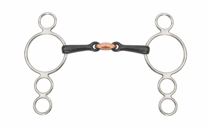 Sweet Iron Three Ring Dutch Gag With Lozenge