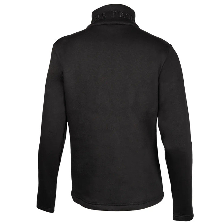 Crafted from a deluxe butter-soft and lightweight fabric for maximum comfort, this sweatshirt offers warmth without bulk, perfect for the active equestrian. Designed with a quarter zip and a large kangaroo-style pocket for practicality and subtle branding, it’s easy to wear and looks great teamed with everyday riding wear or when worn on show days with competition wear.