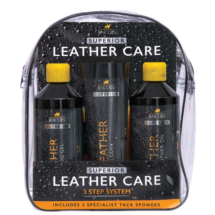 Lincoln Superior Leather Care 3 Step System