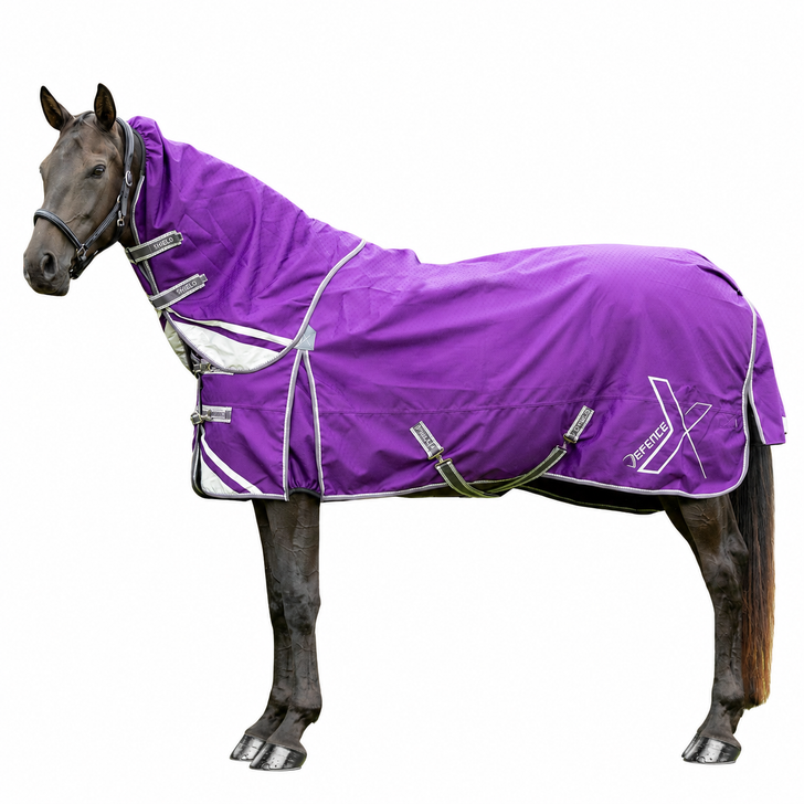 DefenceX Shield 0g Turnout Rug with Detachable Neck