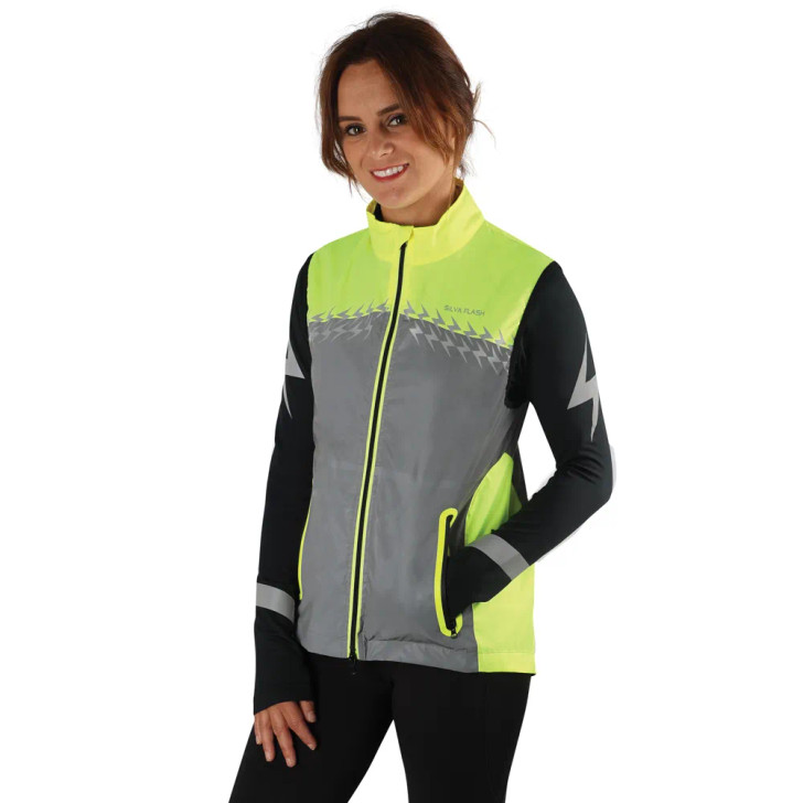 Hy Equestrian Silva Flash Lightweight Duo Reflective Gilet