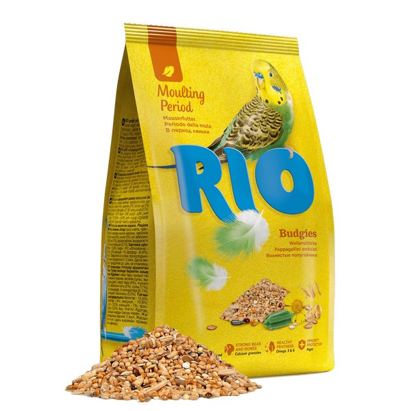 RIO Feed for Budgies Moulting Period Feed