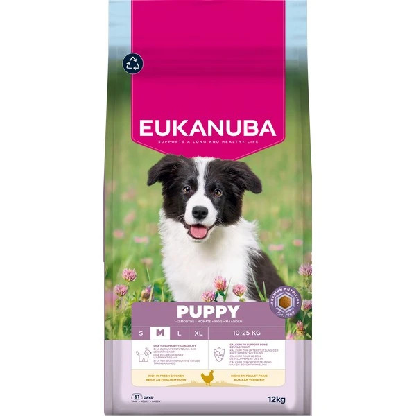 Eukanuba Puppy Medium Breed 12kg