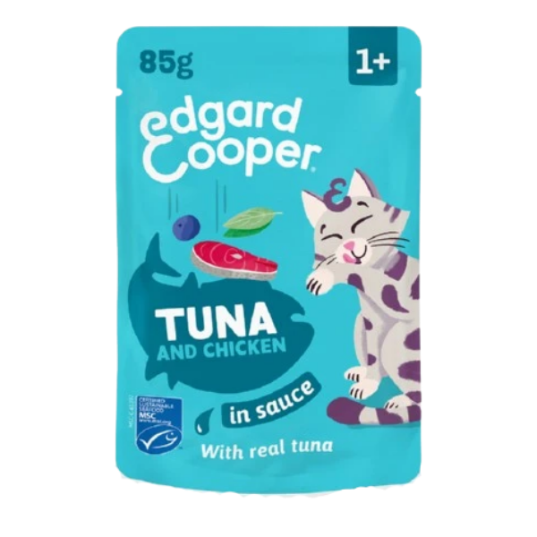 Edgard & Cooper Wild Caught Tuna & Chicken in Gravy