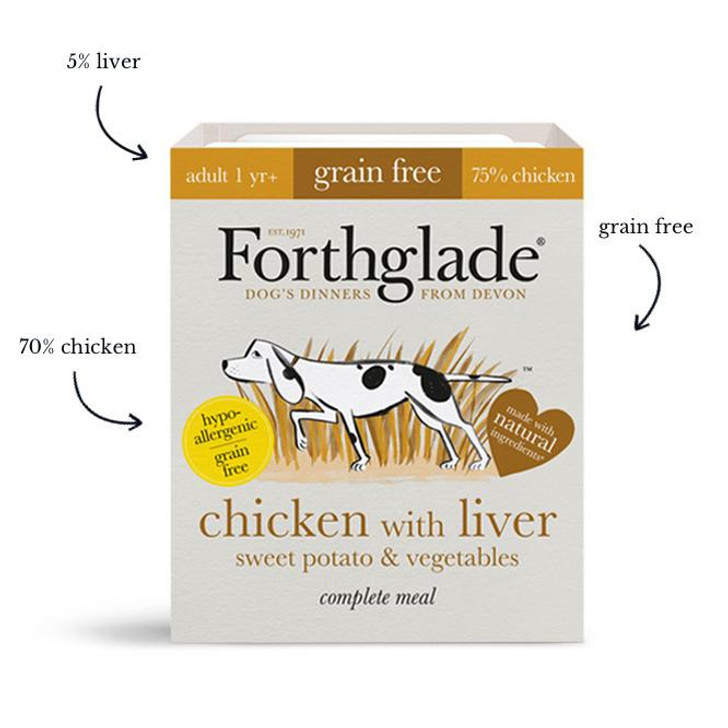 We've added tail-waggingly tasty liver to our traditional grain free chicken recipe to create our latest addition to our much-loved grain free range. Made with natural ingredients, and added vitamins & minerals to help support your dog's overall health and well being. Gentle on even the most sensitive of tummies.