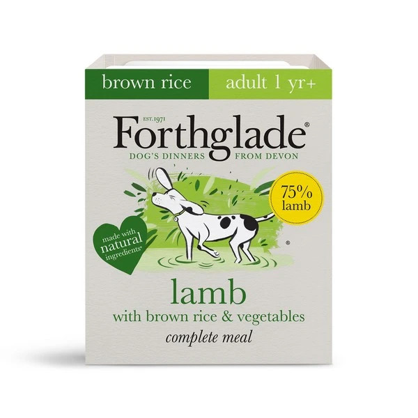 Forthglade Complete Meal Adult Lamb Brown Rice & Veg