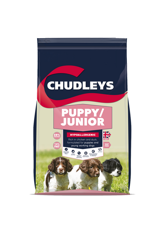 Enhances your puppy's development throughout the growing period, ensuring your puppy can fulfil his potential.

Appropriate for all sizes of working dogs and is ideal as puppy's first food from 2-3 weeks old, right through to adulthood. It contains nutrients such as omega 3 fatty acids to help support neural development and learning, as well as, natural antioxidant and herb package for health and well-being, plus prebiotics to help support gut health and development. 

Wheat Free.