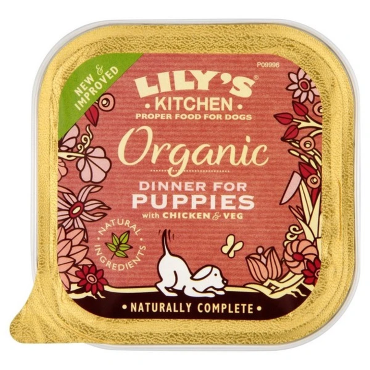 Lilys Kitchen Organic Dinner Puppy Chicken & Veg