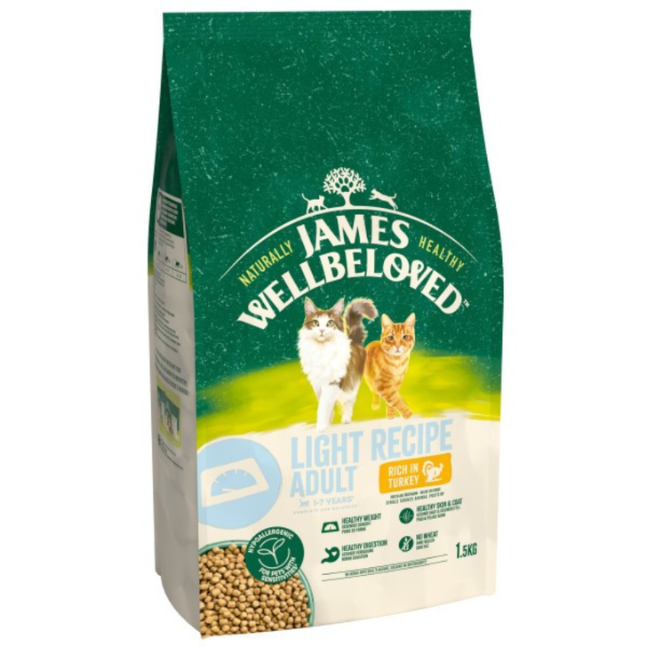 James Wellbeloved Light Cat Adult Turkey