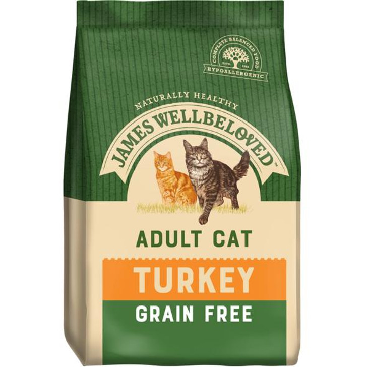 Specially crafted for pets who are sensitive to cereals, a handful of nature's nourishing ingredients have been taken and combined with flavourful turkey for highly digestible, quality protein. Then vitamins and minerals have been added for your pet needs to stay happy, healthy and full of life.

This product contains the following special ingredients and benefits to care for your cat's health and wellbeing:

Turkey Meal - Made with 100% natural turkey.
Cranberry Extract - Natural organic acids and anthocyanadins found in cranberry juice.
Yucca Extract - To help reduce litter tray odour.
Omega 3 & 6 Oils - To promote healthy skin and glossy coat.
Prebiotics - Natural inulin from chicory, helping to maintain a healthy gut flora.
Antioxidants - Natural antioxidants from pomegranate, green tea and rosemary to support the immune system.