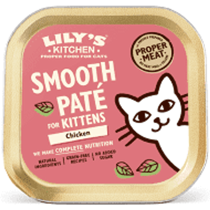 Lilys Kitchen Chicken Pate for Kittens