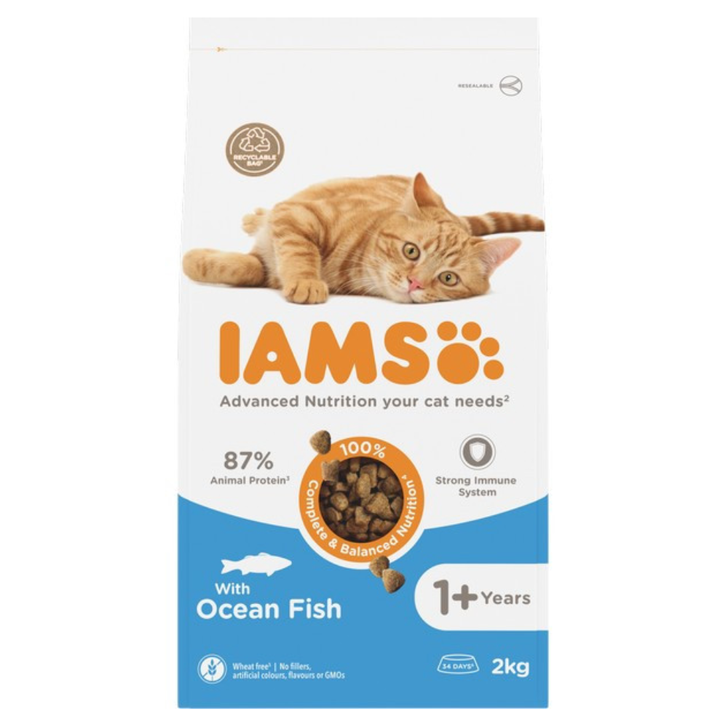 Iams Vitality Adult Cat Food Ocean Fish