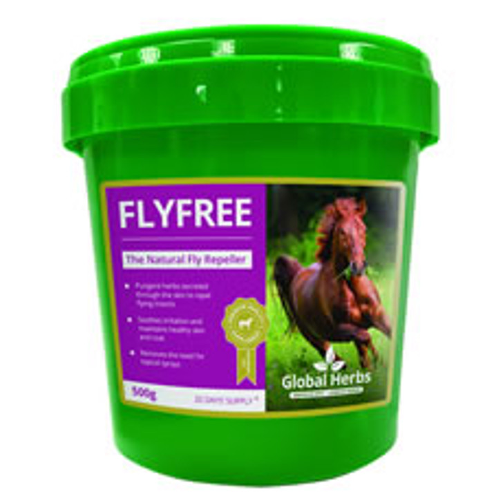 The one and only, unbelievable, fly supplement

This very unique and powerful supplement helps your horse tolerate flies and midges and reduces fly worry dramatically. You will quickly see your horse looks different and calm. FlyFree also helps sooth insect bites, runny eyes and soreness and maintains a health glossy coat. This indispensible summer formula provides

All over body action
Works quickly same day fed
Saves lots of money on sprays
Can be stopped and started easily
Makes your horse happy and comfortable

Use only a little FlyFree for helpful gentle support or the maximum rate for really great cover.